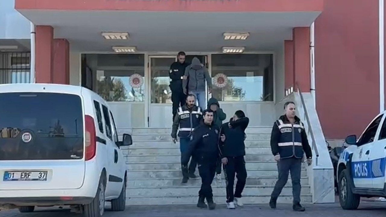 Polisten kaçan araç kaza yaptı: 3 kişi tutuklandı