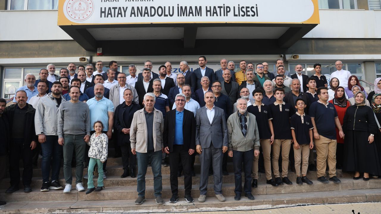 Hatay Anadolu İmam Hatip Lisesi Mezunları Buluştu