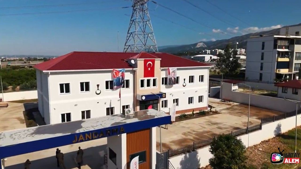 Payas'ta Yeni Jandarma Karakolu Hizmete Girdi