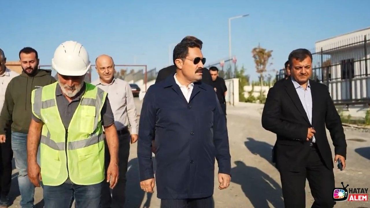 Hatay'da üç yeni kamu binası inşaatı sürüyor