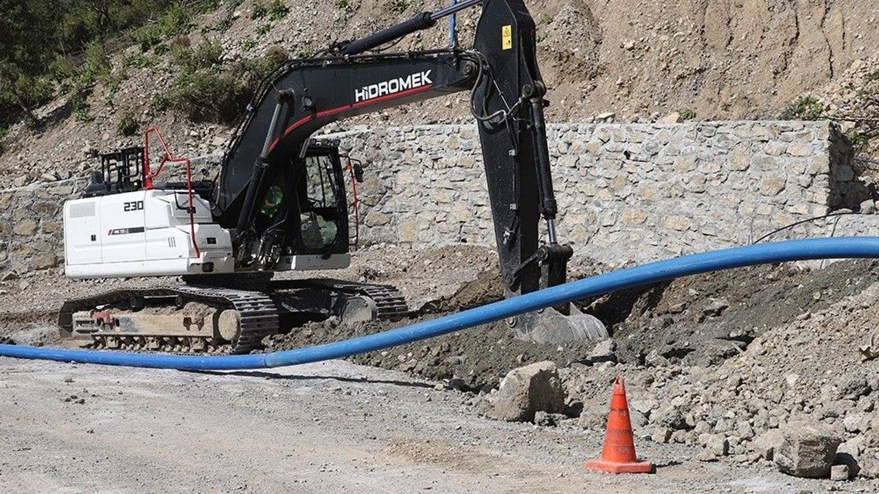 Bitişik Yaylası'na Yeni İçme Suyu Hattı