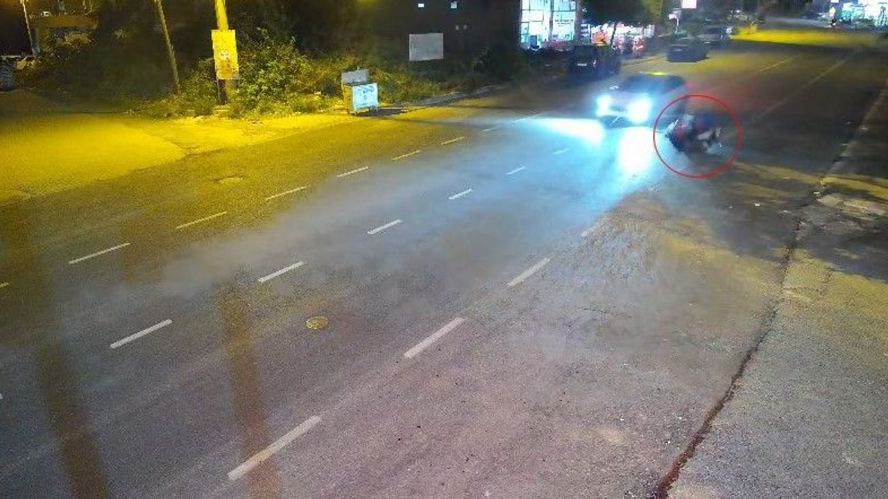 Hatay'da motosiklet sürücüsü yaralandı