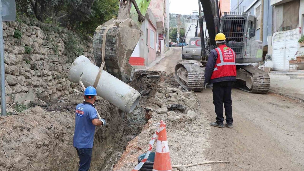Yayladağı'nda altyapı yenilemesi
