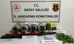 Hatay'da turşu bidonunda uyuşturucu ticaretine 5 gözaltı