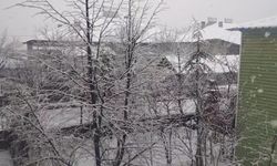 Adana Tufanbeyli'de kar yağışı etkili oldu