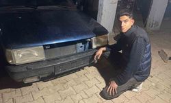 Arkadaşına selam vermek için bastığı kornadan ses çıkmayınca çalındığını fark etti