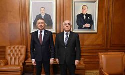 TBMM Dışişleri Komisyonu Başkanı Oktay, Azerbaycan Başbakanı Asadov ile bir araya geldi