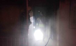 İskenderun'da ev yangını