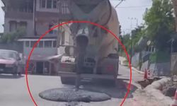 Defne’de Yola Beton Döken Mikser Sürücüsüne 50 Bin TL Ceza
