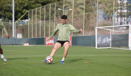 Alanyaspor, Kocaelispor maçı hazırlıklarını tamamladı