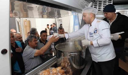 HBB'nin çorba ikramı ile yürekler ısınıyor