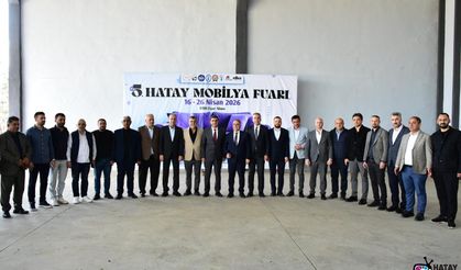 Başkan İbrahim Naci Yapar Hatay Mobilya Fuarı’nda Esnafla Buluştu