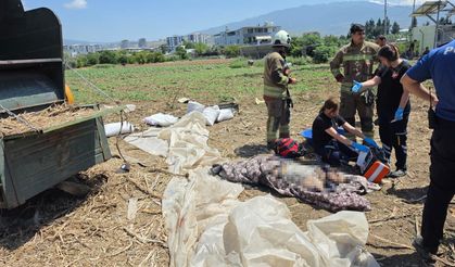 Hatay'da Feci İş Kazası! Harman Makinesine Düşen 24 Yaşındaki Genç Hayatını Kaybetti