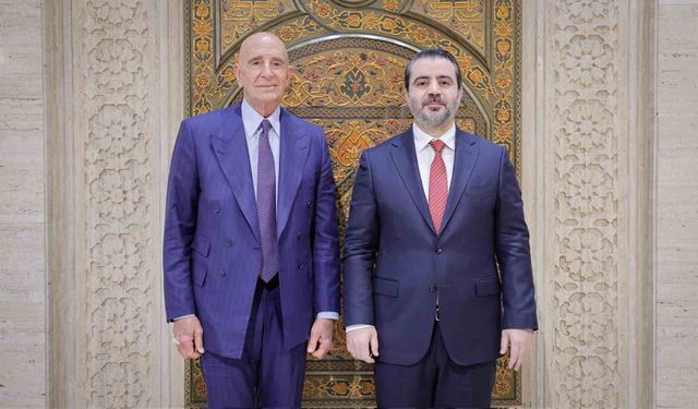 ABD'li Özel Temsilci Barrack, Suriye Dışişleri Bakanı Şeybani ile görüştü