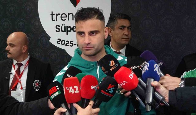 Deniz Türüç: 'Bundan sonra her maç bizim için yeni bir meydan okuma olacak'