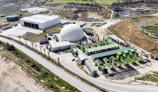 Mersin'de atıklardan 125 bin haneye yetecek elektrik üretildi