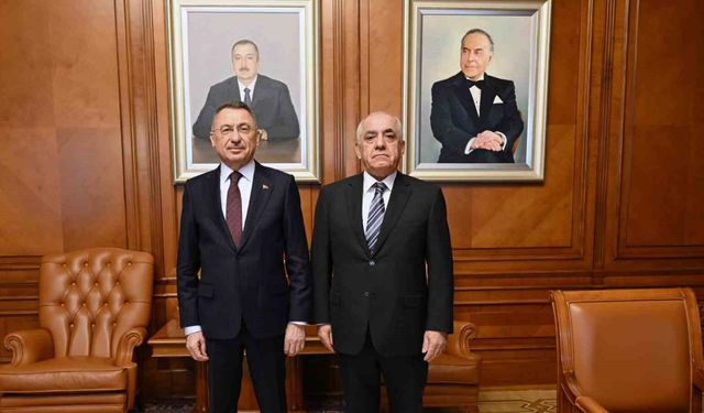 TBMM Dışişleri Komisyonu Başkanı Oktay, Azerbaycan Başbakanı Asadov ile bir araya geldi