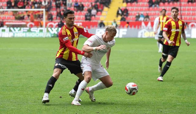Trendyol Süper Lig: Kayserispor: 1 - Antalyaspor: 0 (Maç sonucu)