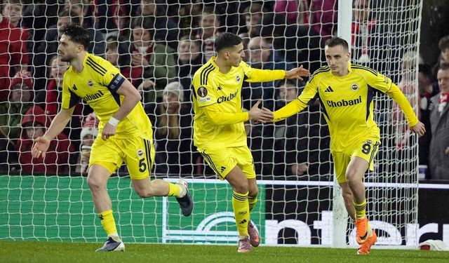 UEFA Avrupa Ligi: Nottingham Forest: 1 - Fenerbahçe: 2 (Maç sonucu)