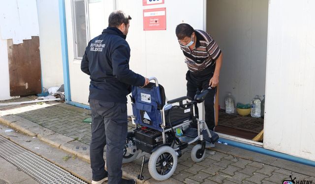 Hatay’da Engelsiz Yaşam İçin 656 Sandalye Desteği