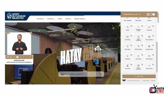 HBB’den Erişilebilirlik Hamlesi: Resmi Web Sitesine Yeni Panel Eklendi