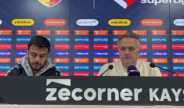 Erling Moe: 'Hakem kararları noktasında şanslı olan taraf değildik'