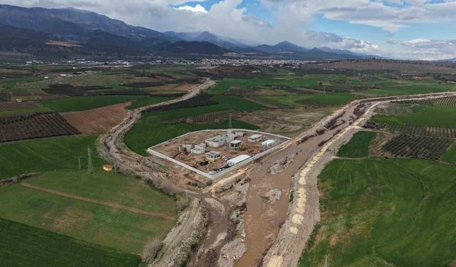 Hatay Büyükşehir Belediyesi, Hassa'ya atıksu arıtma tesisi inşa ediyor