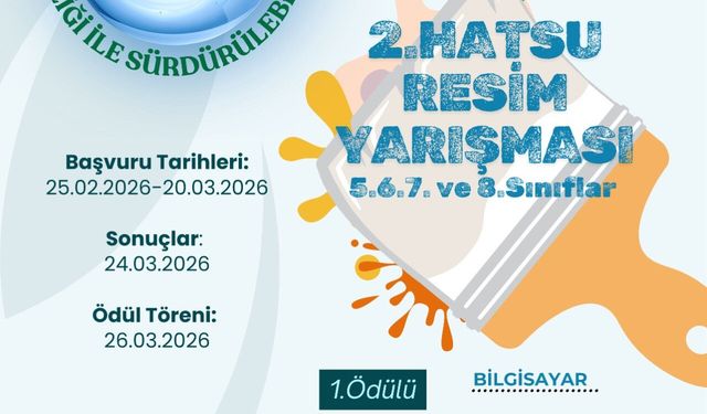 HBB ve HATSU’dan Dünya Su Günü’ne Özel Resim Yarışması