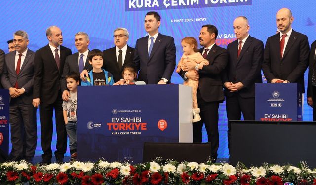 Hatay’da 13 Bin 289 Sosyal Konutun Hak Sahipleri Belirlendi