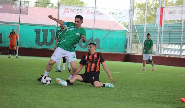 AOSB Futbol Turnuvası'nda ikinci hafta
