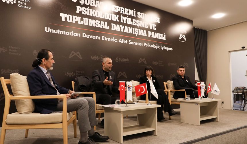 Mersin’de depremlerinin psikolojik etkileri ele alındı