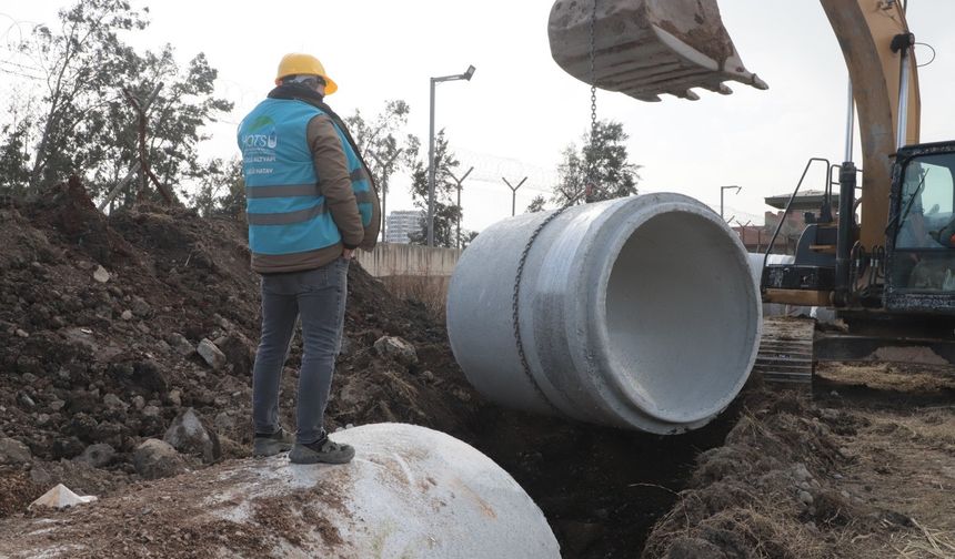 Hatay'da 330 milyonluk dev projede çalışmalar sürüyor
