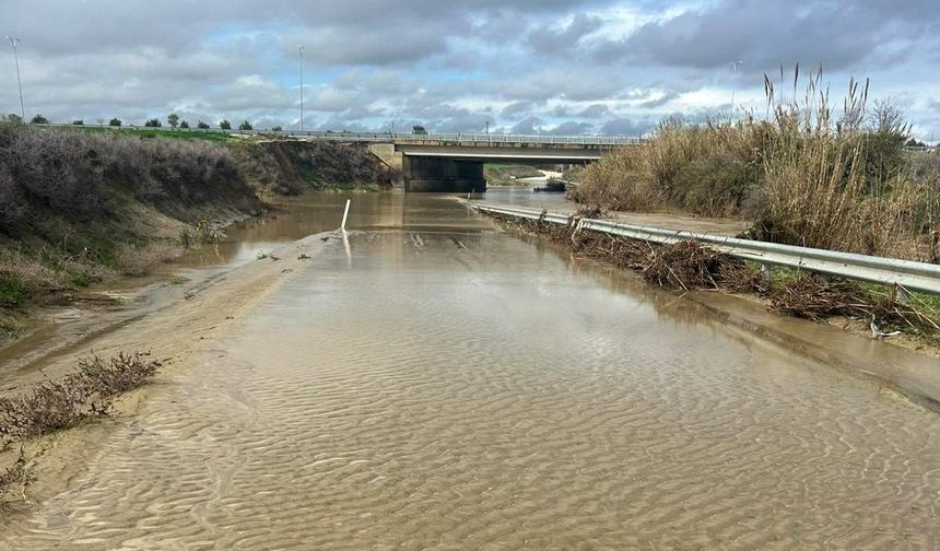 Adana'nın kuzeyinde yağış rekoru
