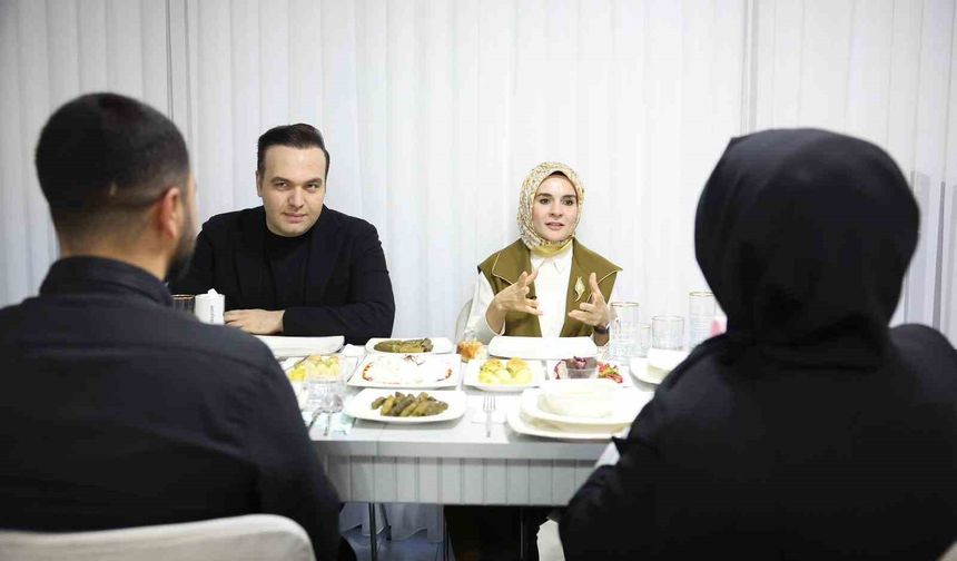 Bakan Göktaş, Aktaş ailesinin iftar sofrasına misafir oldu