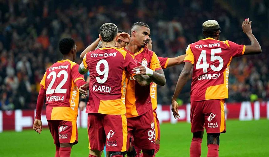 Galatasaray, bu sezon ligde 14. kez 3 ve üstü gol attı