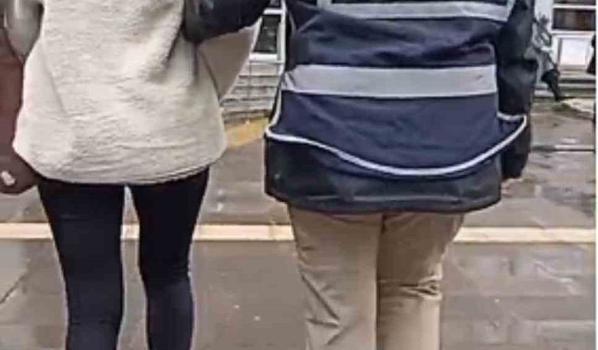 Hapis cezasıyla aranan kadın hırsız Defne'de yakalandı