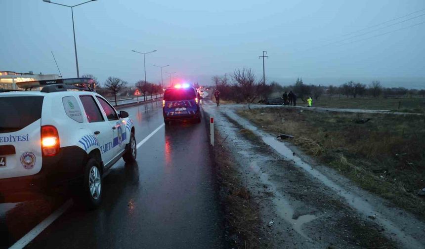 Nevşehir'deki kazada 18 yaşındaki sürücü hayatını kaybetti