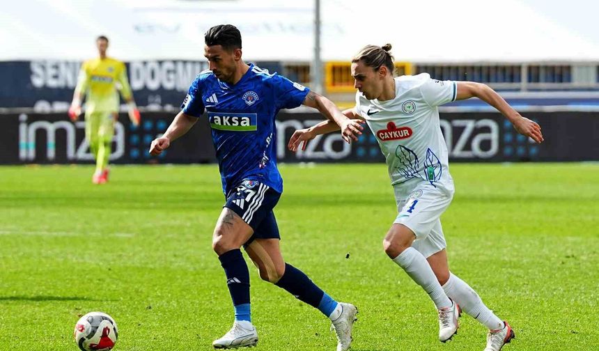 Trendyol Süper Lig: Kasımpaşa: 0 - Çaykur Rizespor: 3 (Maç sonucu)