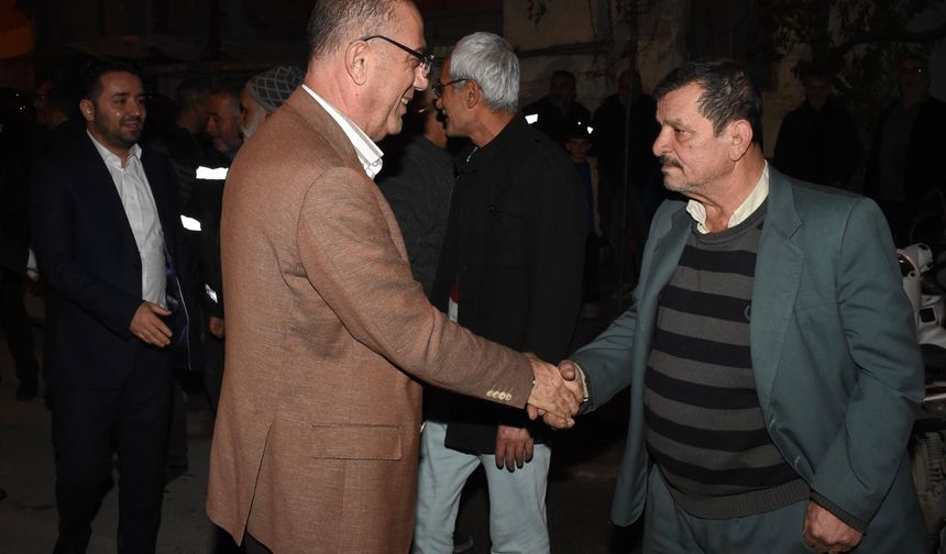 Başkan Yapar Şirince Mahallesi’nde Vatandaşlarla Buluştu, Talepleri Yerinde Dinledi