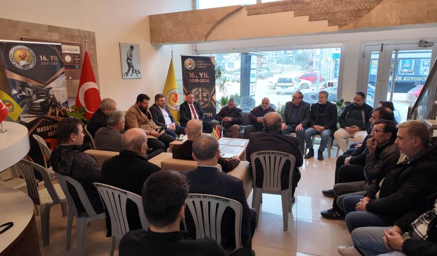 Hatay Gazeteciler Cemiyeti’nden 6 Şubat Şehitleri İçin Anma Mevlidi