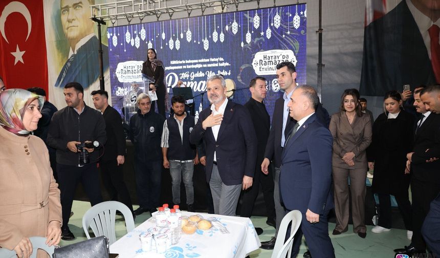 Hatay Altınözü’nde Ramazan Sofrası: Başkan Öntürk’ten Yol, Su ve Dev Proje Mesajı