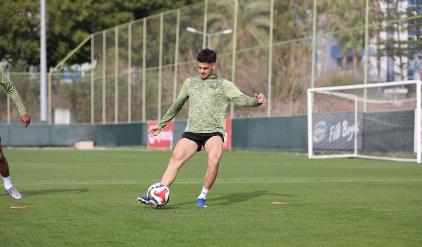 Alanyaspor, Kocaelispor maçı hazırlıklarını tamamladı