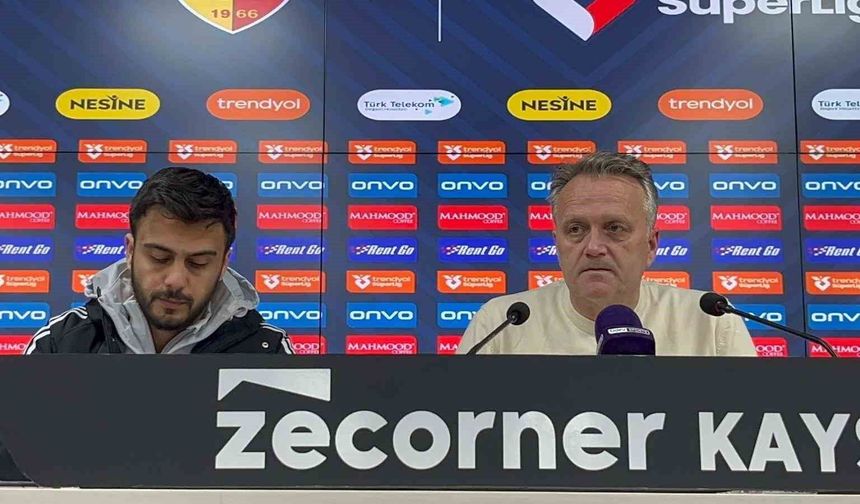 Erling Moe: 'Hakem kararları noktasında şanslı olan taraf değildik'