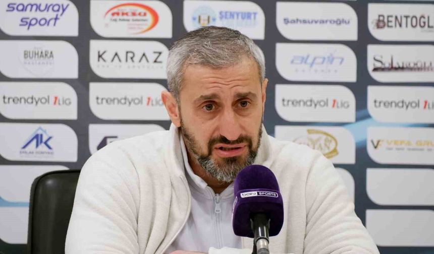 Erzurumspor FK - Hatayspor maçının ardından