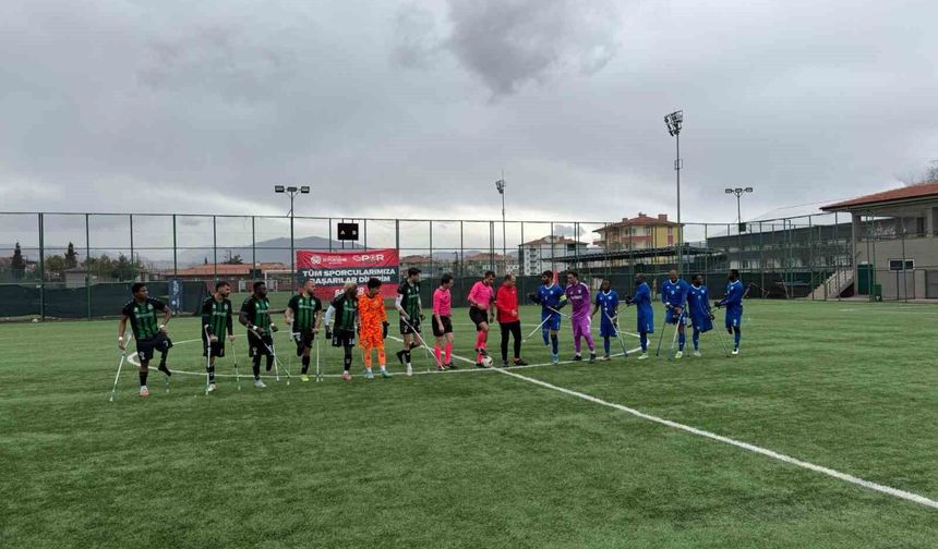 Şahinbey Ampute'den farklı galibiyet 6-1