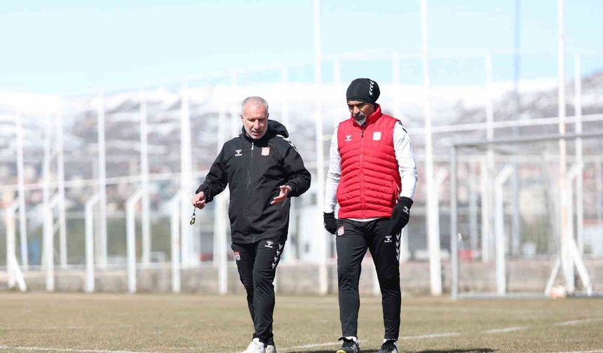 Sivasspor'da Hatayspor maçı hazırlıkları başladı