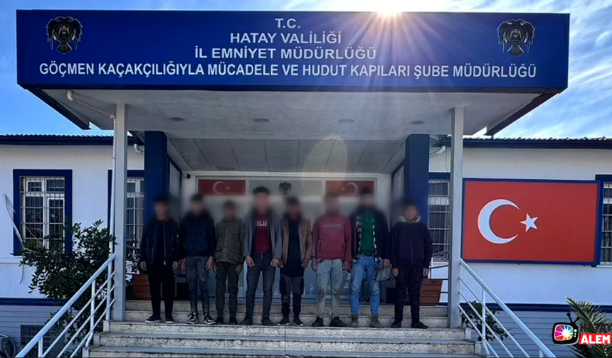Hatay’da Göçmen Kaçakçılığı Operasyonu: 8 Kaçak Göçmen Yakalandı, 4 Organizatör Tutuklandı