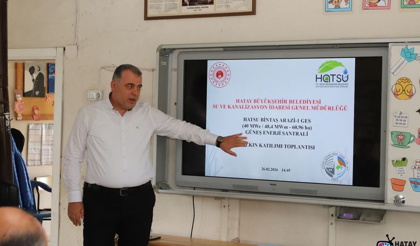 Hassa’da Dev Proje! Güneş Enerji Santrali Projesi Hayata Geçiyor