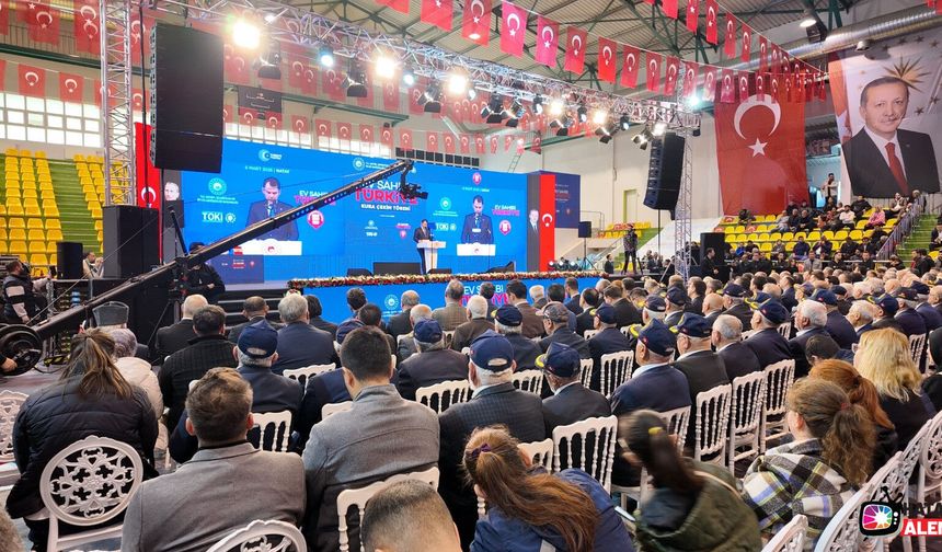 Hatay’da 13 Bin 289 Sosyal Konutun Hak Sahipleri Belirlendi