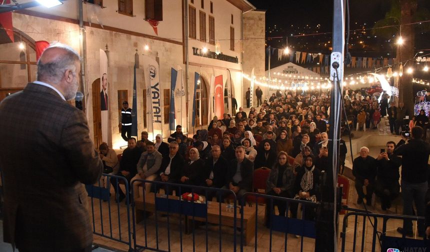Başkan İbrahim Naci Yapar Ramazan Etkinlik Alanında Vatandaşlarla Buluştu